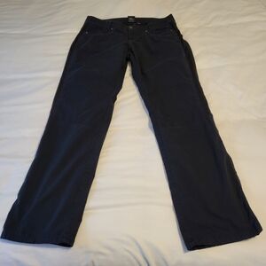 Kuhl Pants Black Mesh Panels W Size 12 Outdoors Hiking Fishing Camping